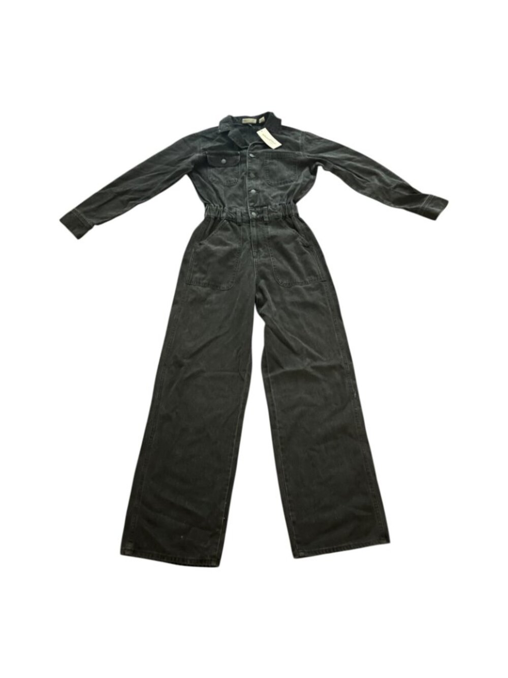 Universal Thread Women's 00 Long Sleeve Utility Baggy Denim Jumpsuit - NEW Tags - Picture 3 of 7